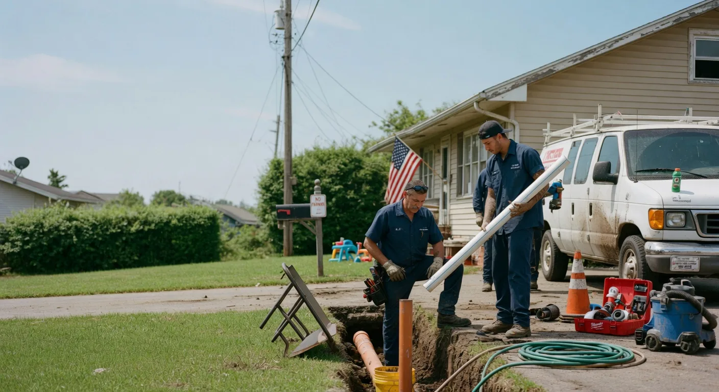 Sewer Line Inspection in South Webster, OH